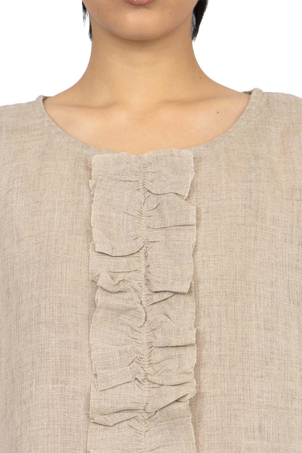 A+koloni - Linen Boil Top - Natural