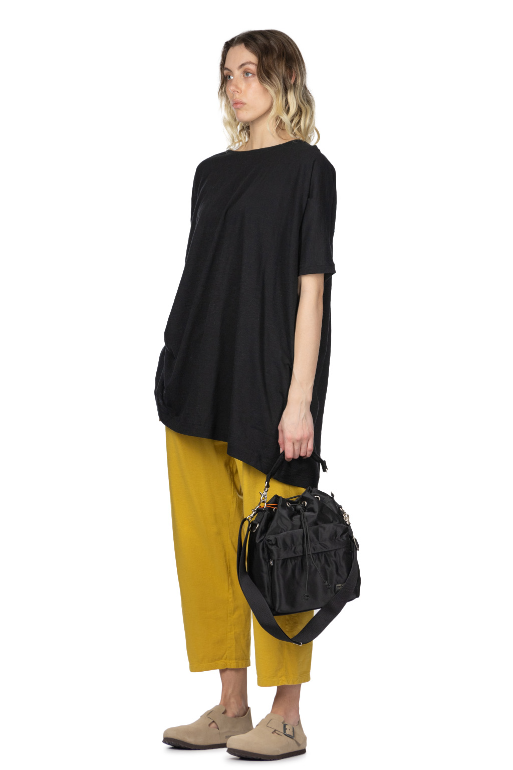 A+koloni - Cotton Tunic - Black