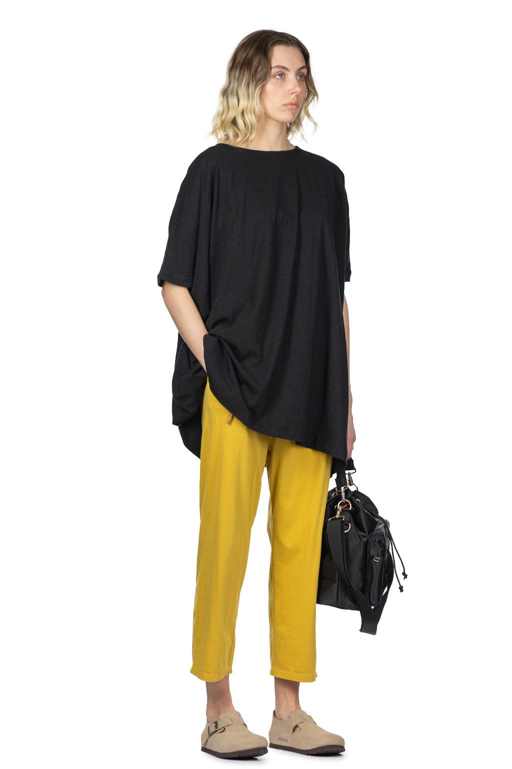 A+koloni - Cotton Tunic - Black