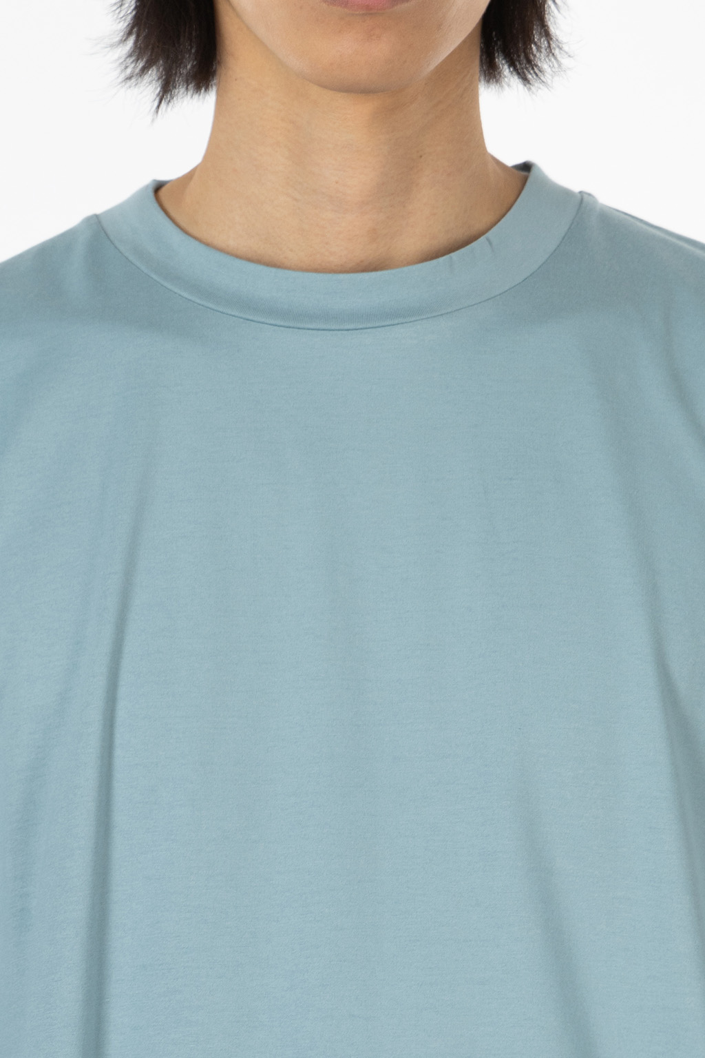 ATON - Oversized T-Shirt - Suvin 60-2 - Sax