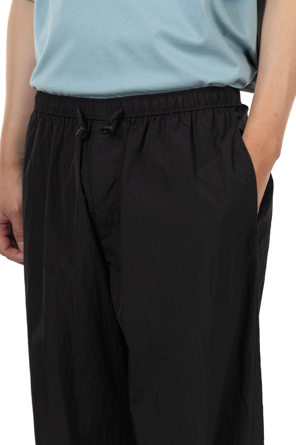ATON - Utility Pants - Hand Dyed Nylon - Black