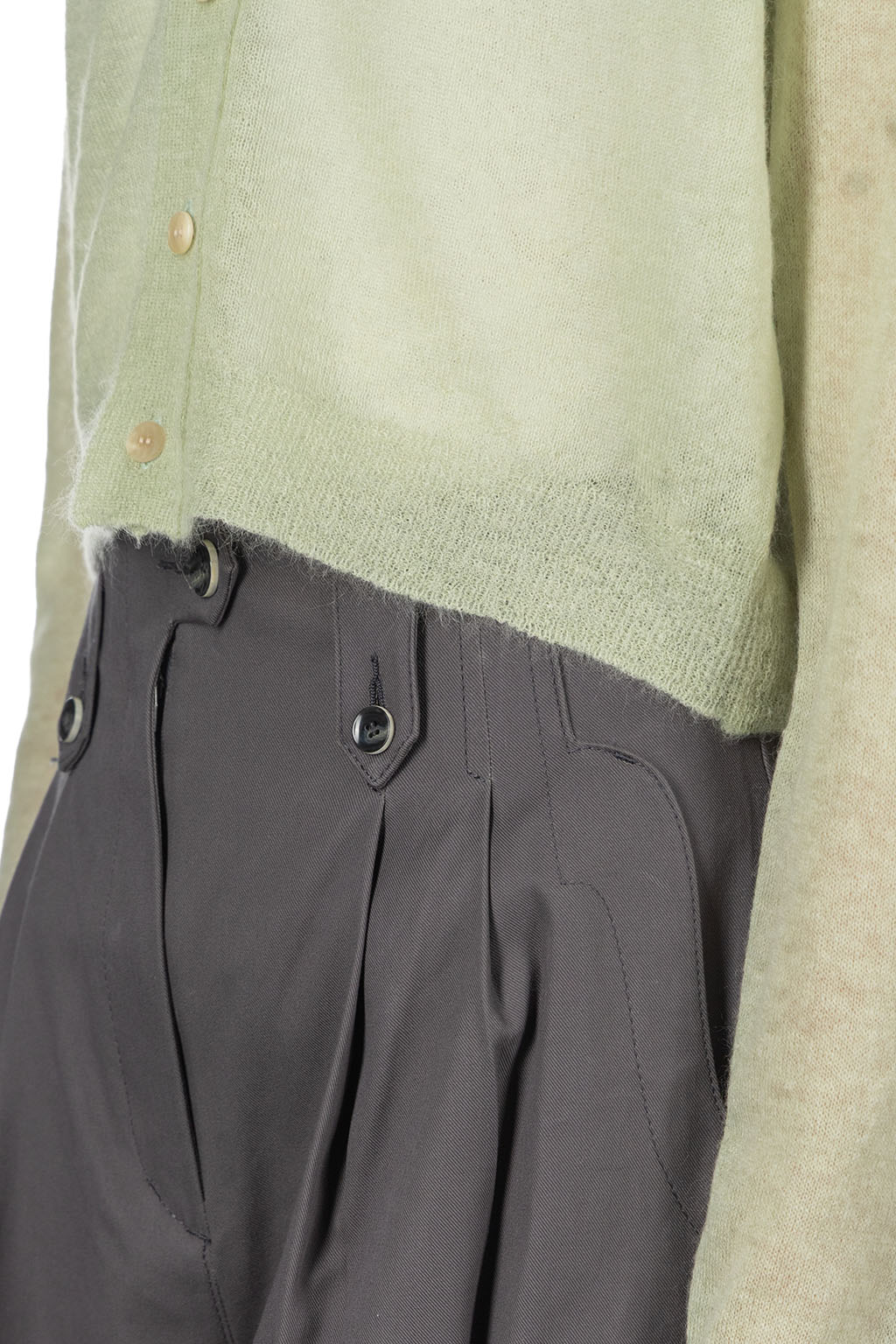 AURALEE - Kid Mohair Sheer Knit Cardigan