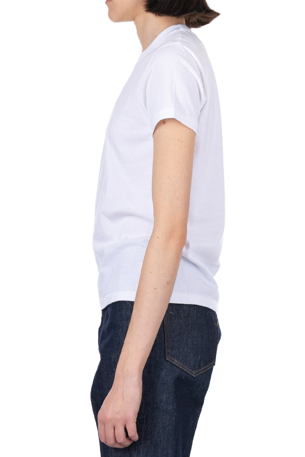 AURALEE - Seamless Crew Neck Tee - White