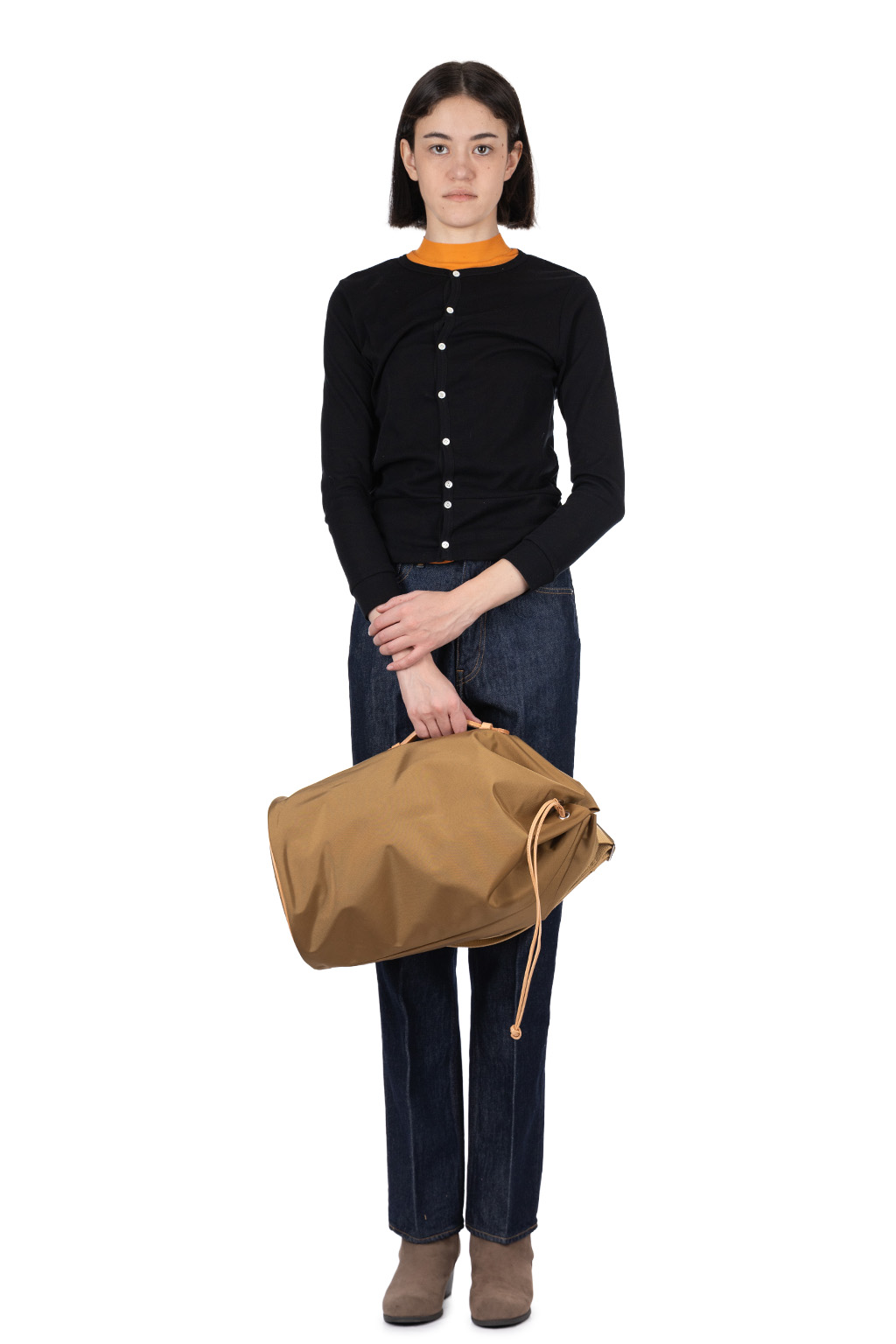 AURALEE - x Aeta - Cordura Nylon Shoulder Bag - Camel