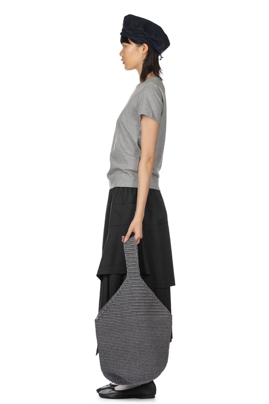 Aeta - Shoulder Bag Large - Grey