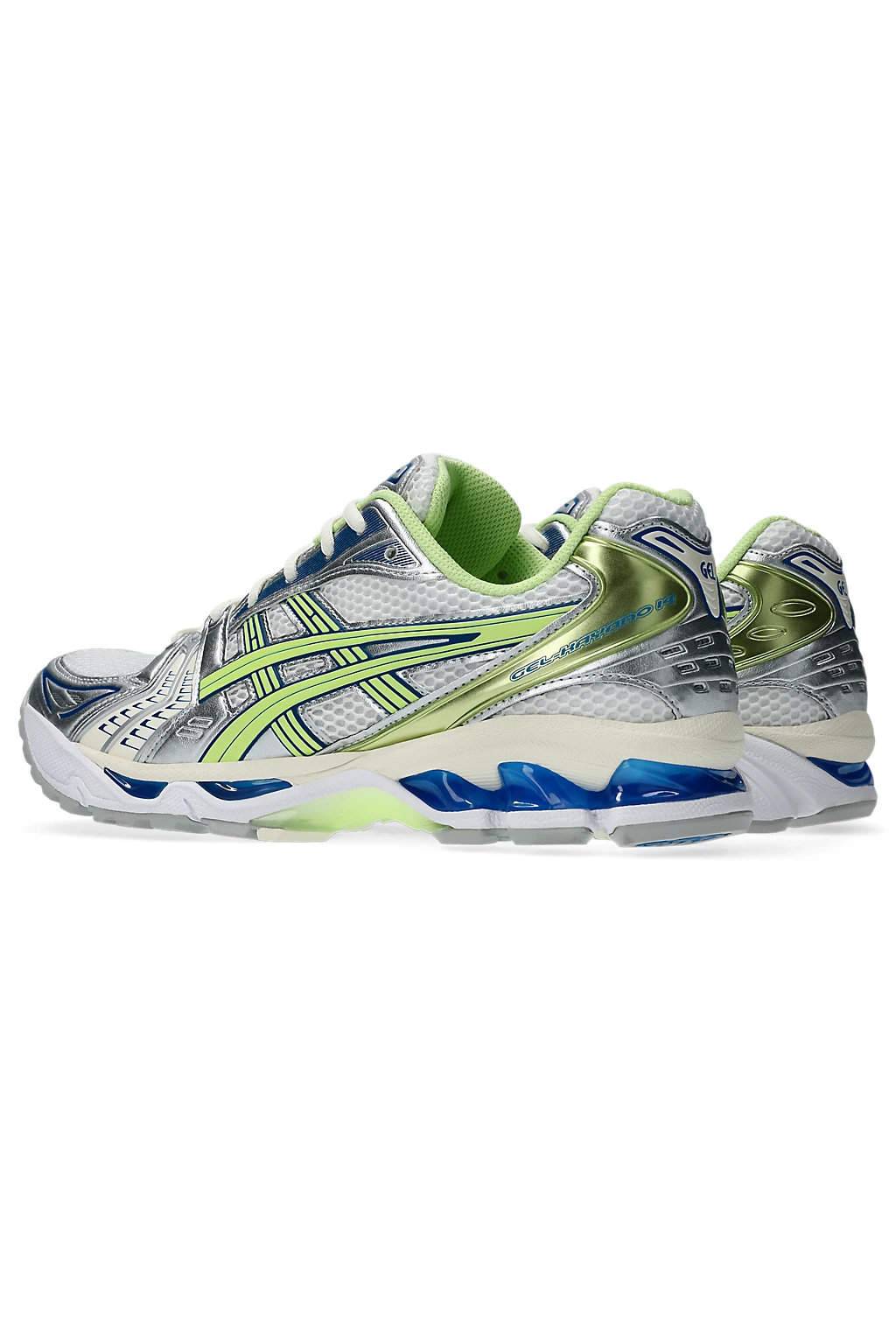 Asics - Gel-Kayano 14 White and Lime Green