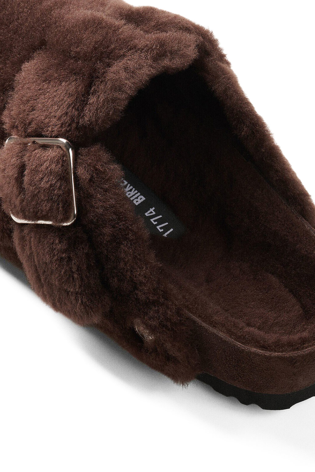Birkenstock 1774 - Boston Shearling - Fur - Chocolate - Narrow