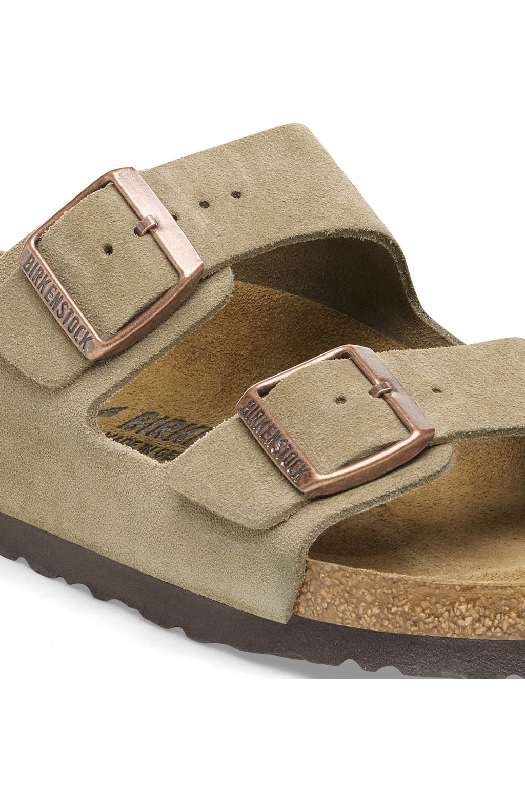 Birkenstock - Arizona - Suede Taupe - Regular