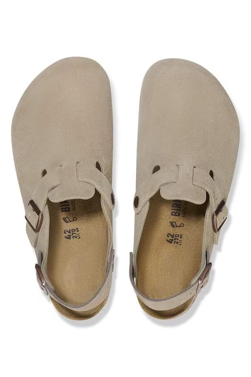 Birkenstock - Tokio - Suede Leather - Taupe - Regular