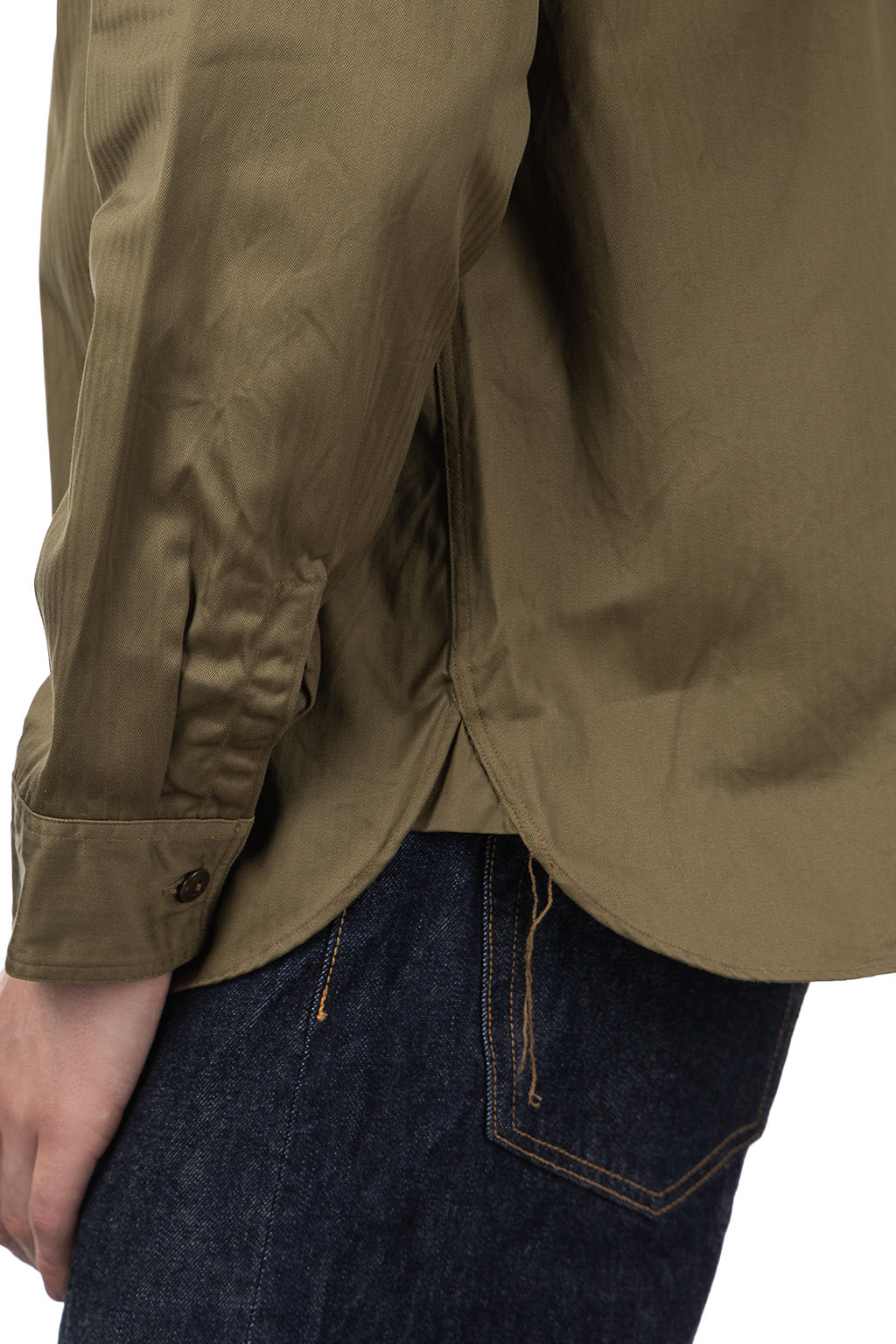 Buzz Rickson's - Herringbone Work Shirt - Olive