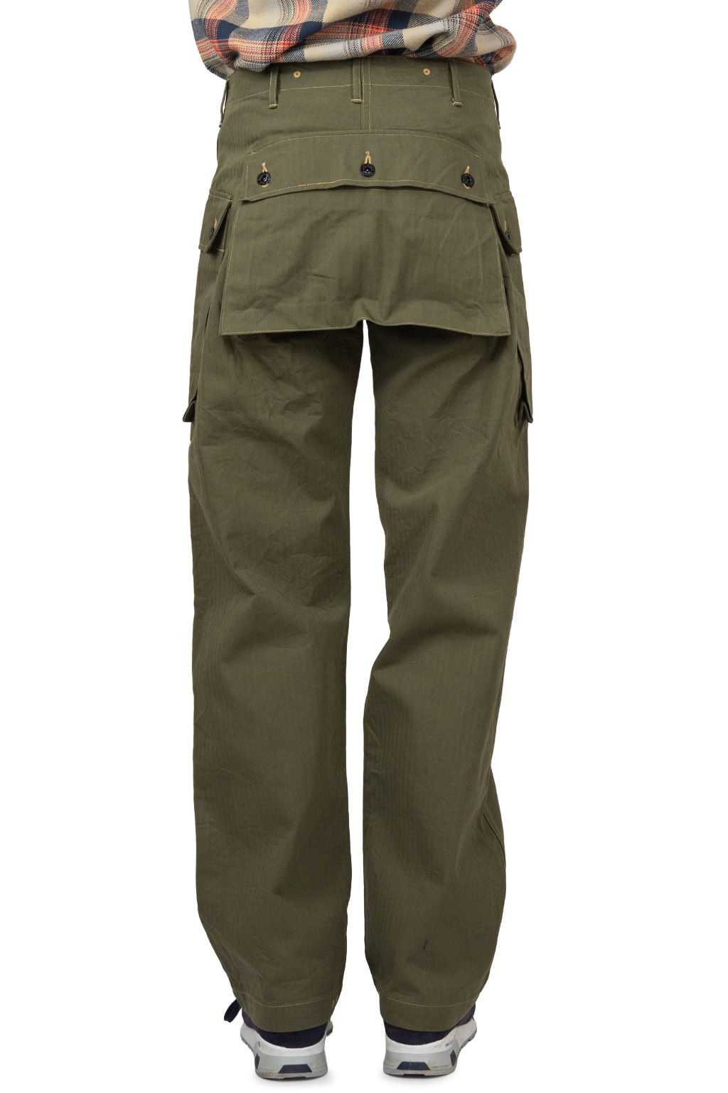 Buzz Rickson's - U.S.Marine Corps M-1944 Herringbone Pants - Olive