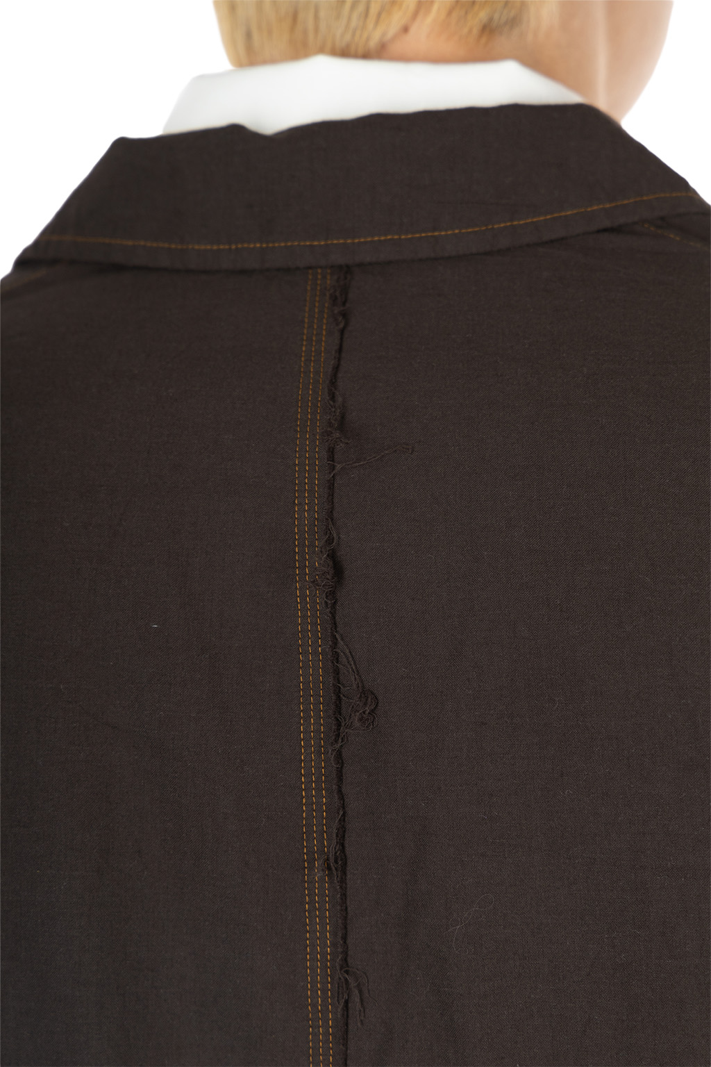 CALE - Khadi Garment-Dyed Cotton Jacket - Sumi Black