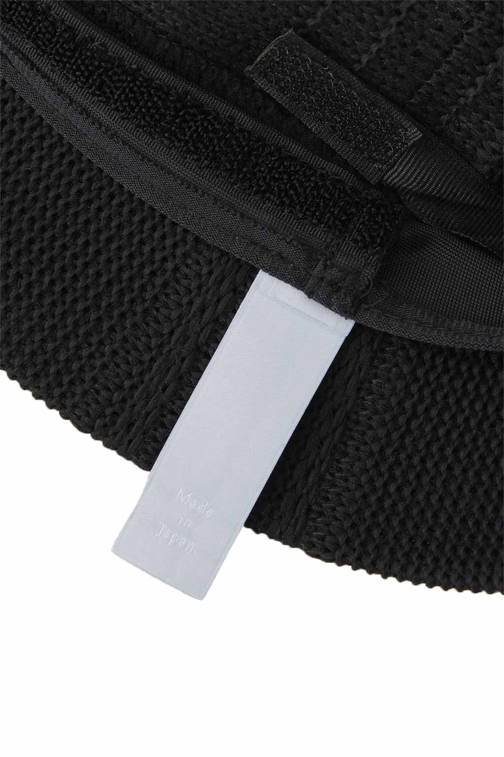 CFCL - Mesh Knit Bucket Hat - Black