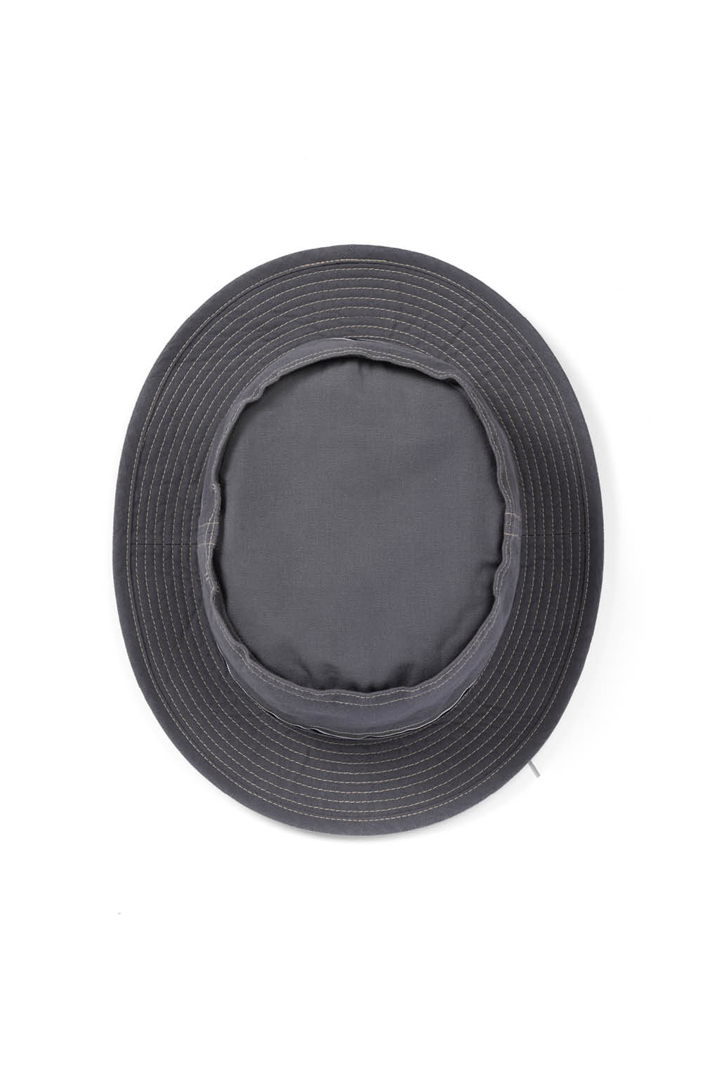 Cableami - Loose Light Chino Pork-Pie Hat - Grey