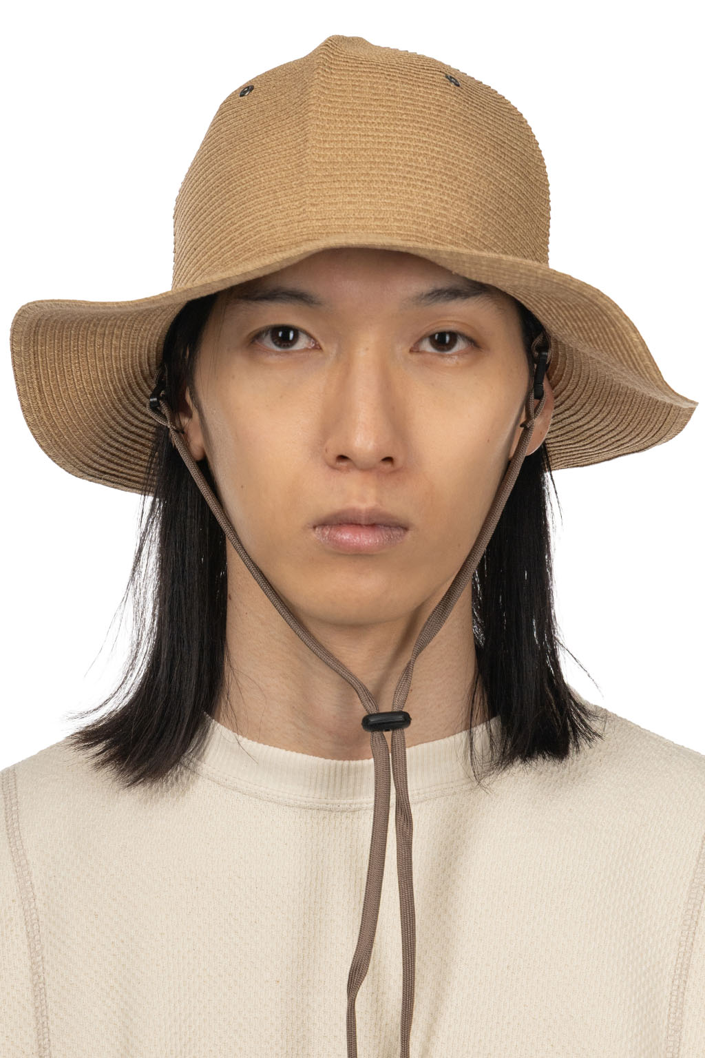 Cableami - Organic Cotton Braid Ranger Hat - Beige