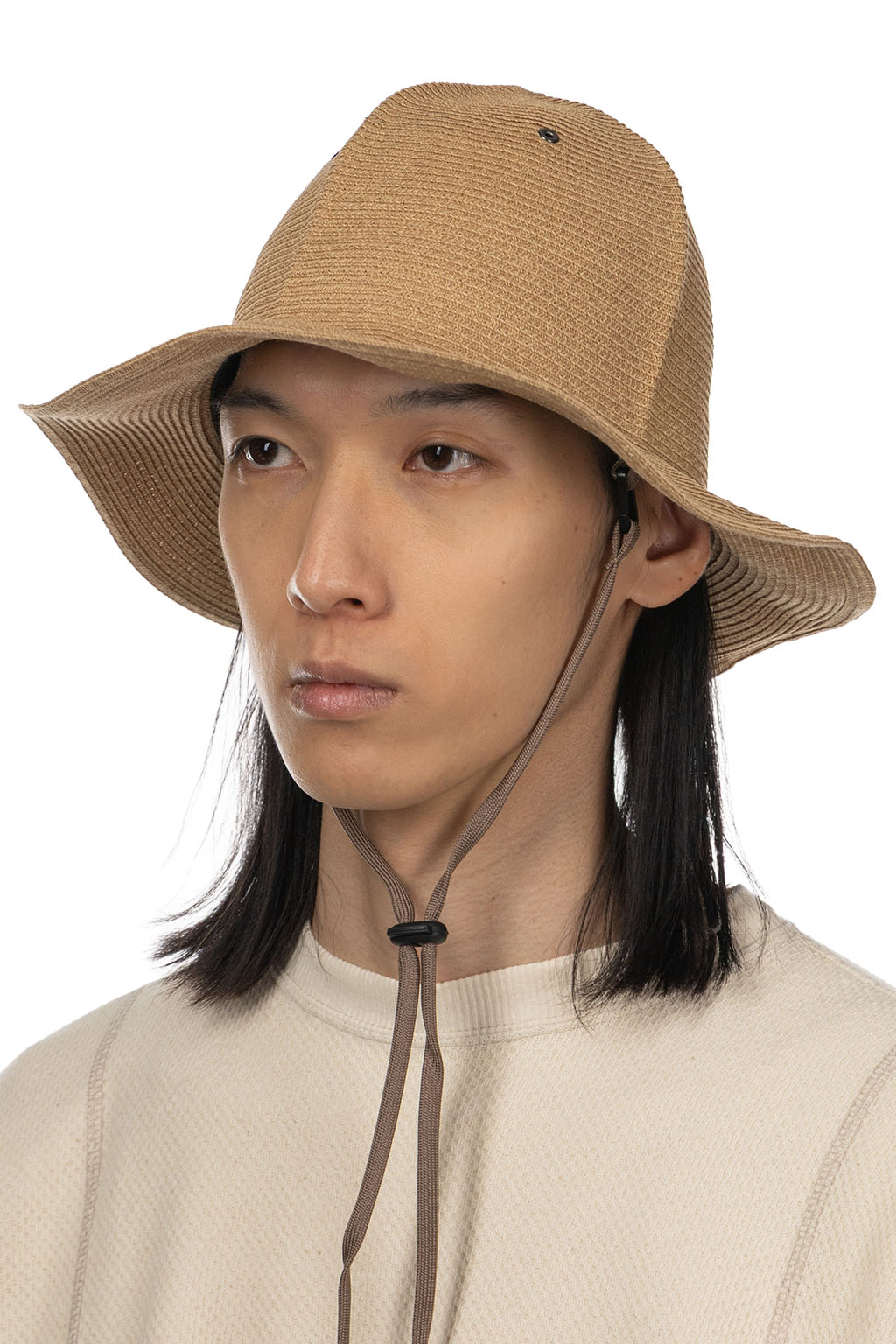Cableami - Organic Cotton Braid Ranger Hat - Beige