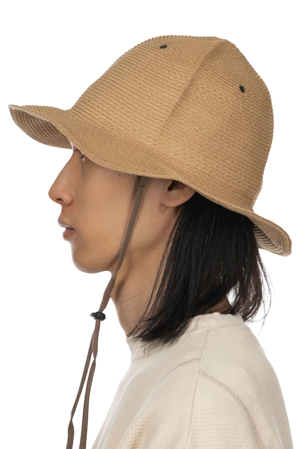 Cableami - Organic Cotton Braid Ranger Hat - Beige