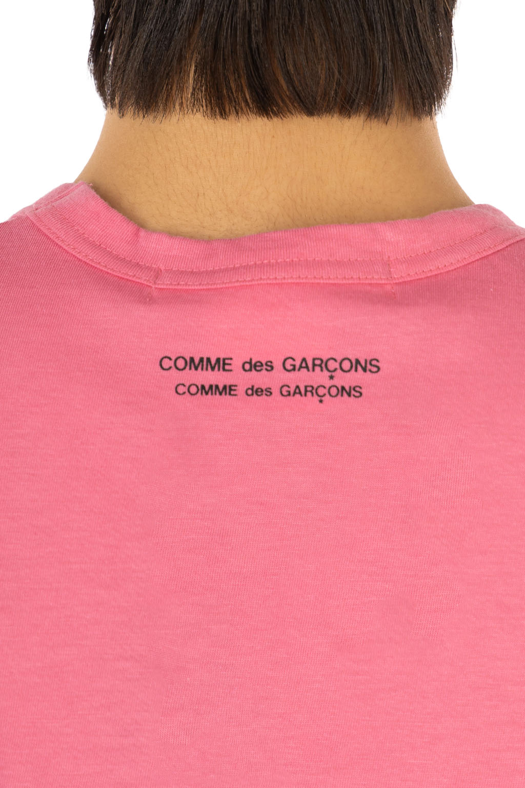 Comme Des Garcons Comme Des Garcons  - Crew Neck SS T-Shirt - Pink