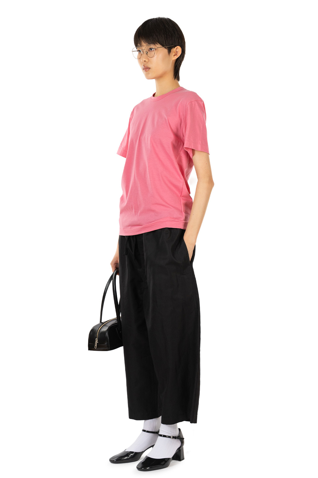 Comme Des Garcons Comme Des Garcons  - Crew Neck SS T-Shirt - Pink