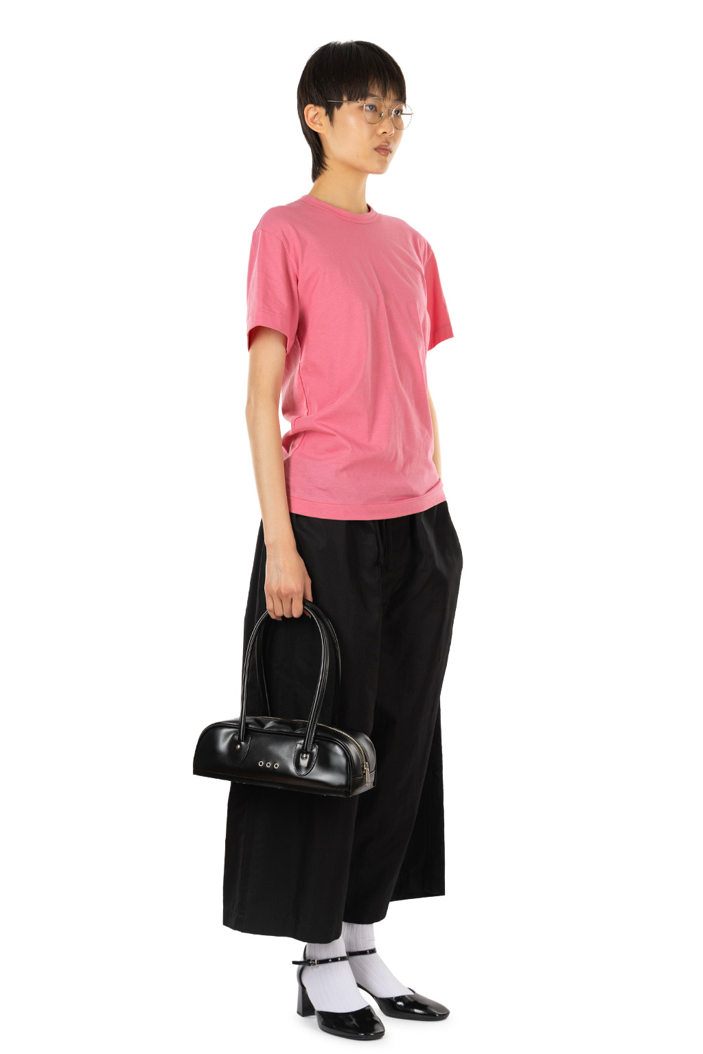 Comme Des Garcons Comme Des Garcons  - Crew Neck SS T-Shirt - Pink