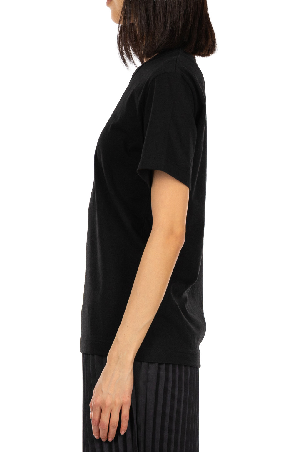 Comme Des Garcons Comme Des Garcons  - Crew Neck T-Shirt - Black x White