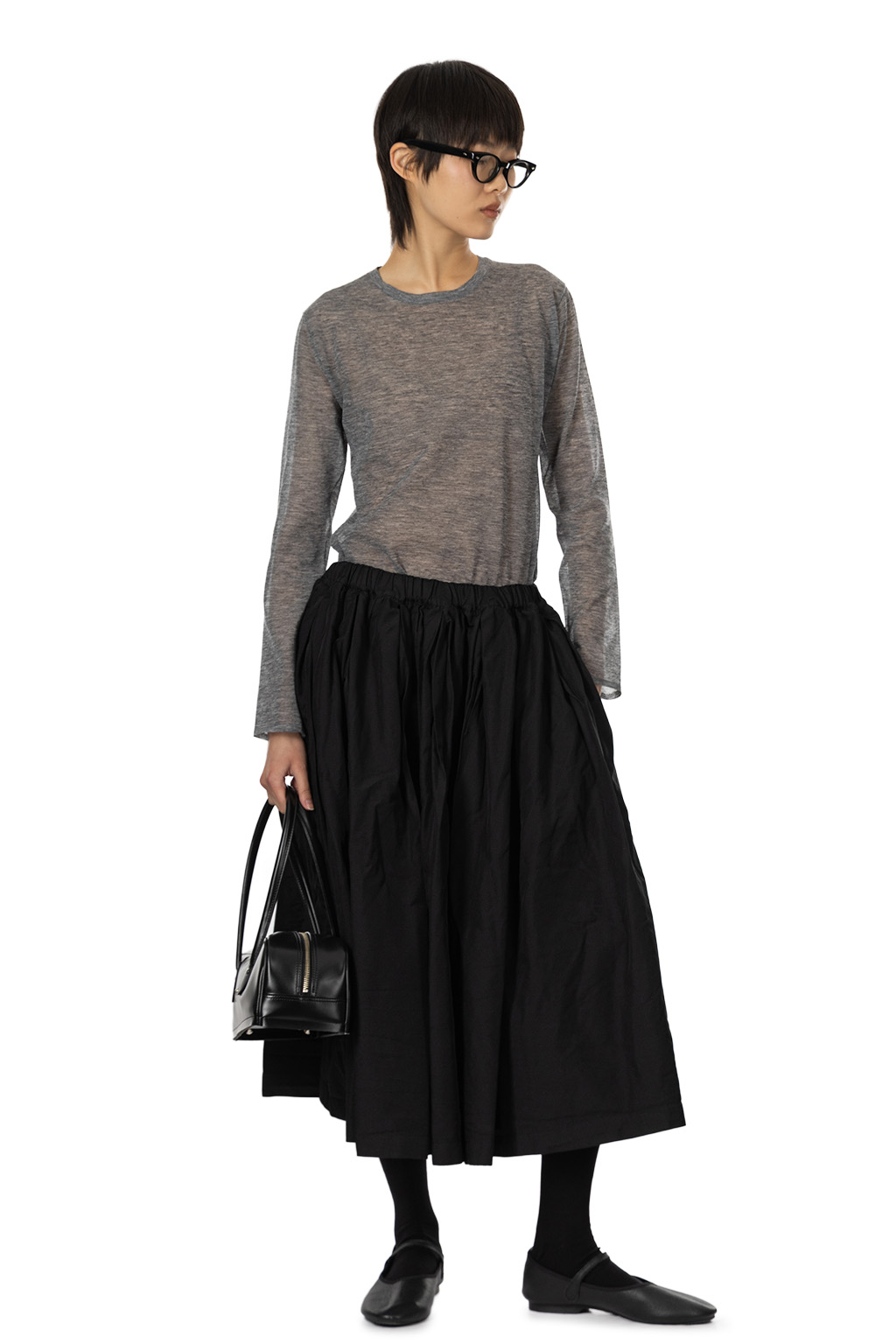 Comme Des Garcons Comme Des Garcons  - Leather Shoulder Bag - Large