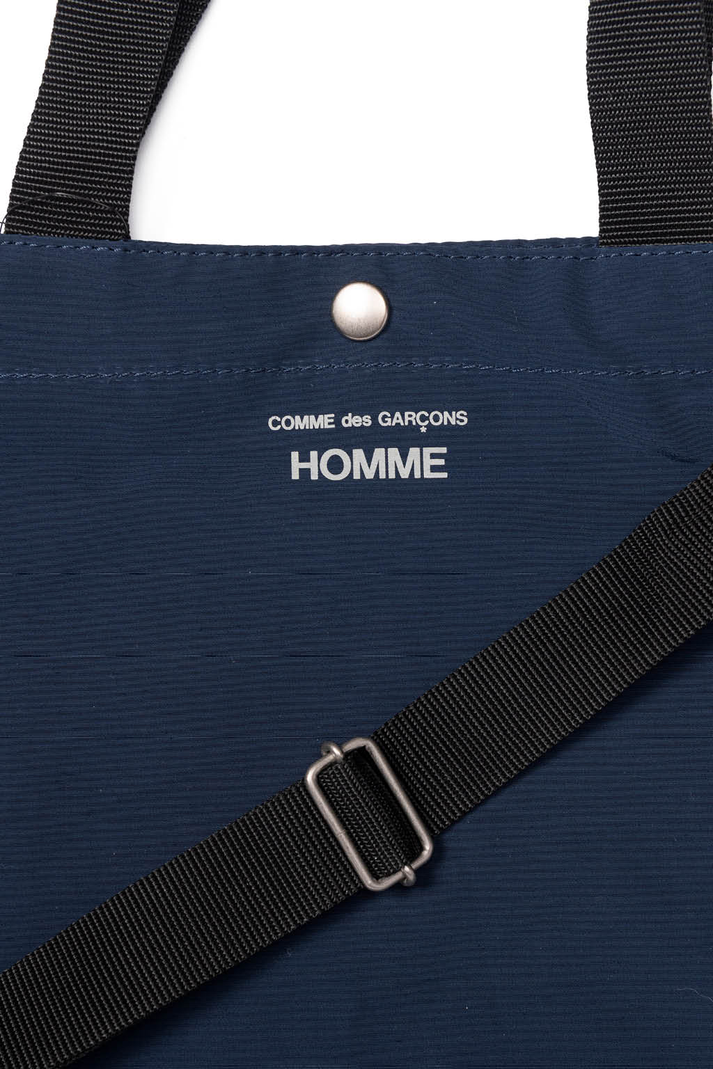 Comme Des Garcons Homme - Comme des Garçons Homme 2 Way Logo Tote Bag - Navy