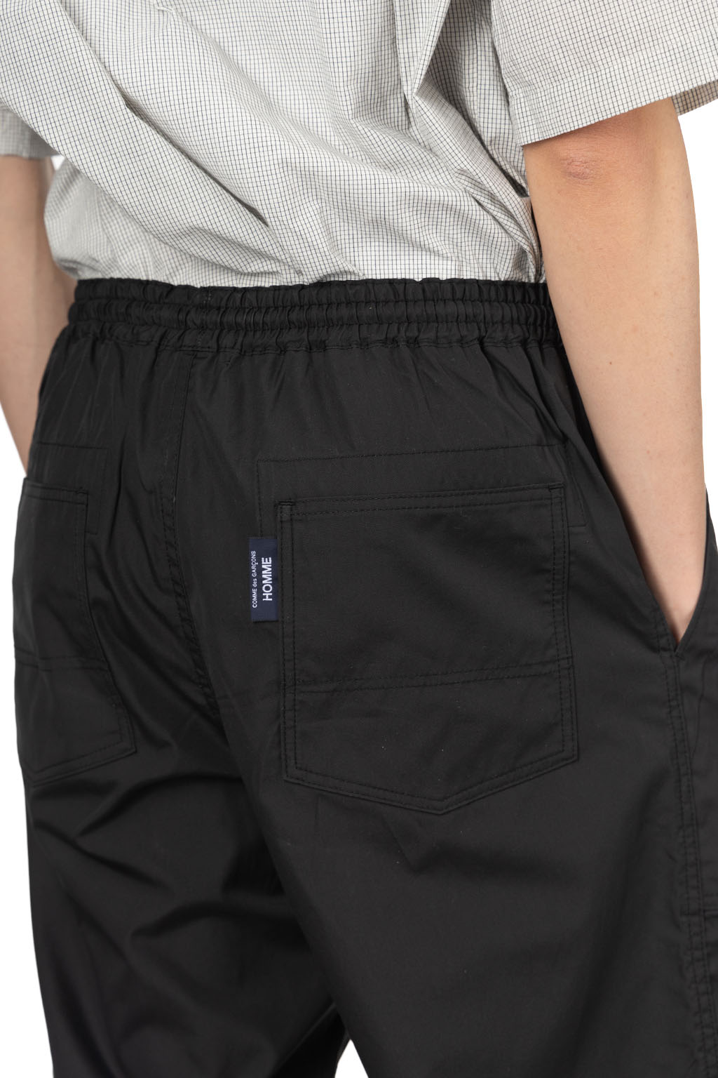 Comme Des Garcons Homme - Cotton Broad Easy Pants - Black