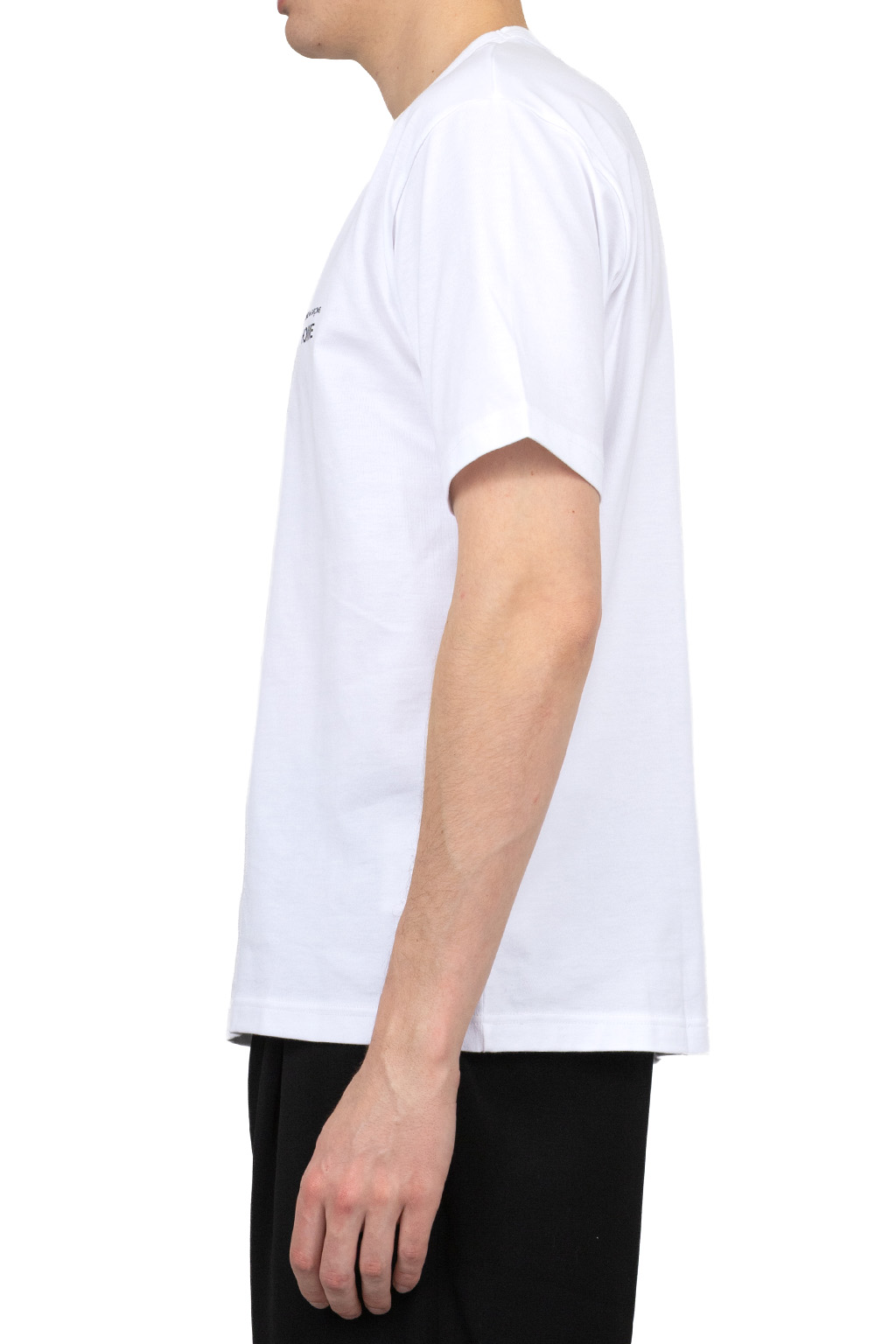 Comme Des Garcons Homme - Cotton Jersey Print Tee - White