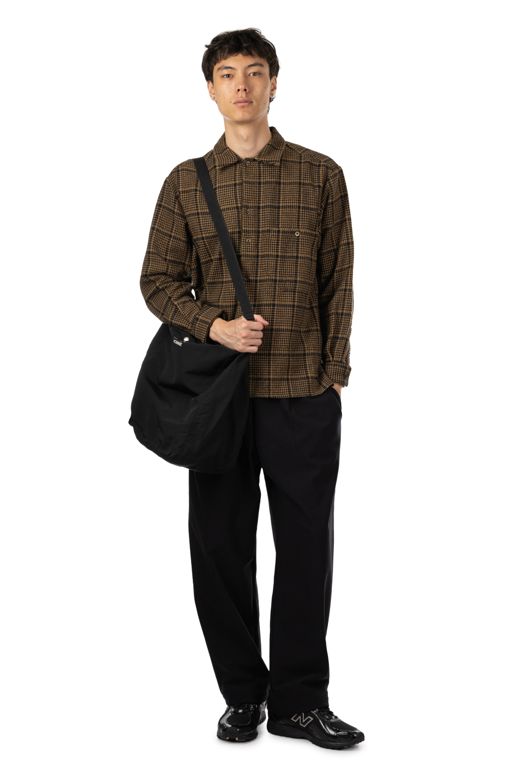 Comme Des Garcons Homme - Cotton Nylon 2Way Bag - Black