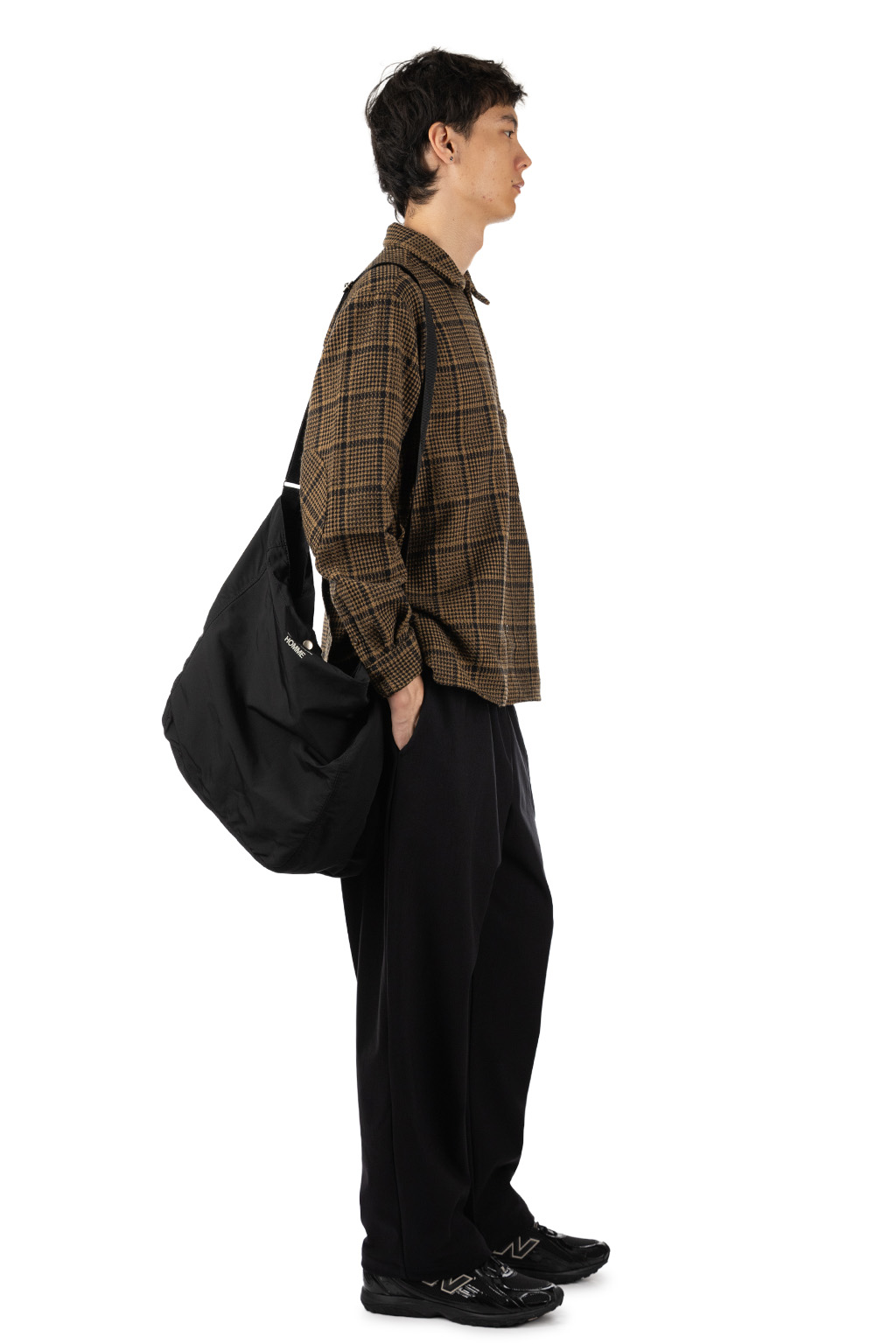 Comme Des Garcons Homme - Cotton Nylon 2Way Bag - Black