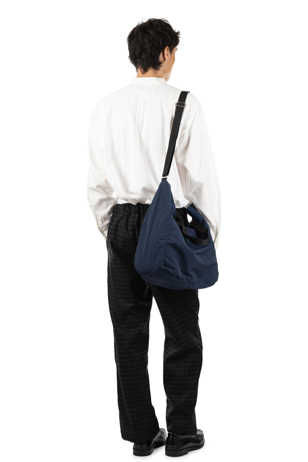 Comme Des Garcons Homme - Cotton Nylon 2Way Bag - Navy