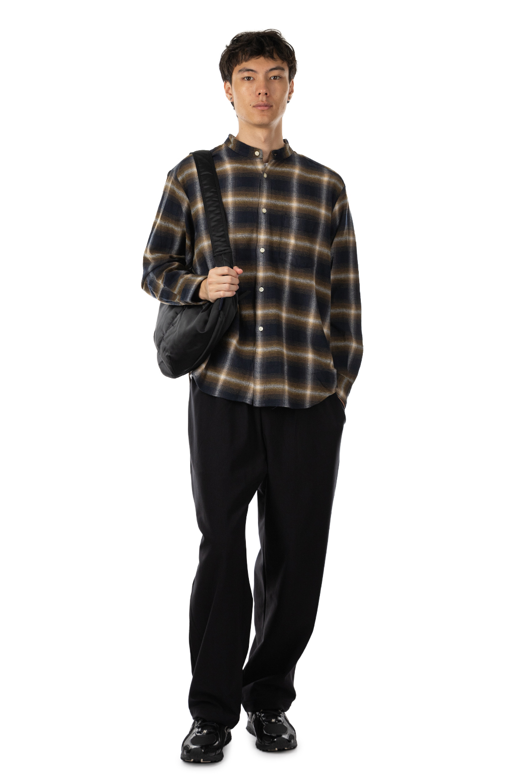 Comme Des Garcons Homme - Cotton Nylon Bag - Black