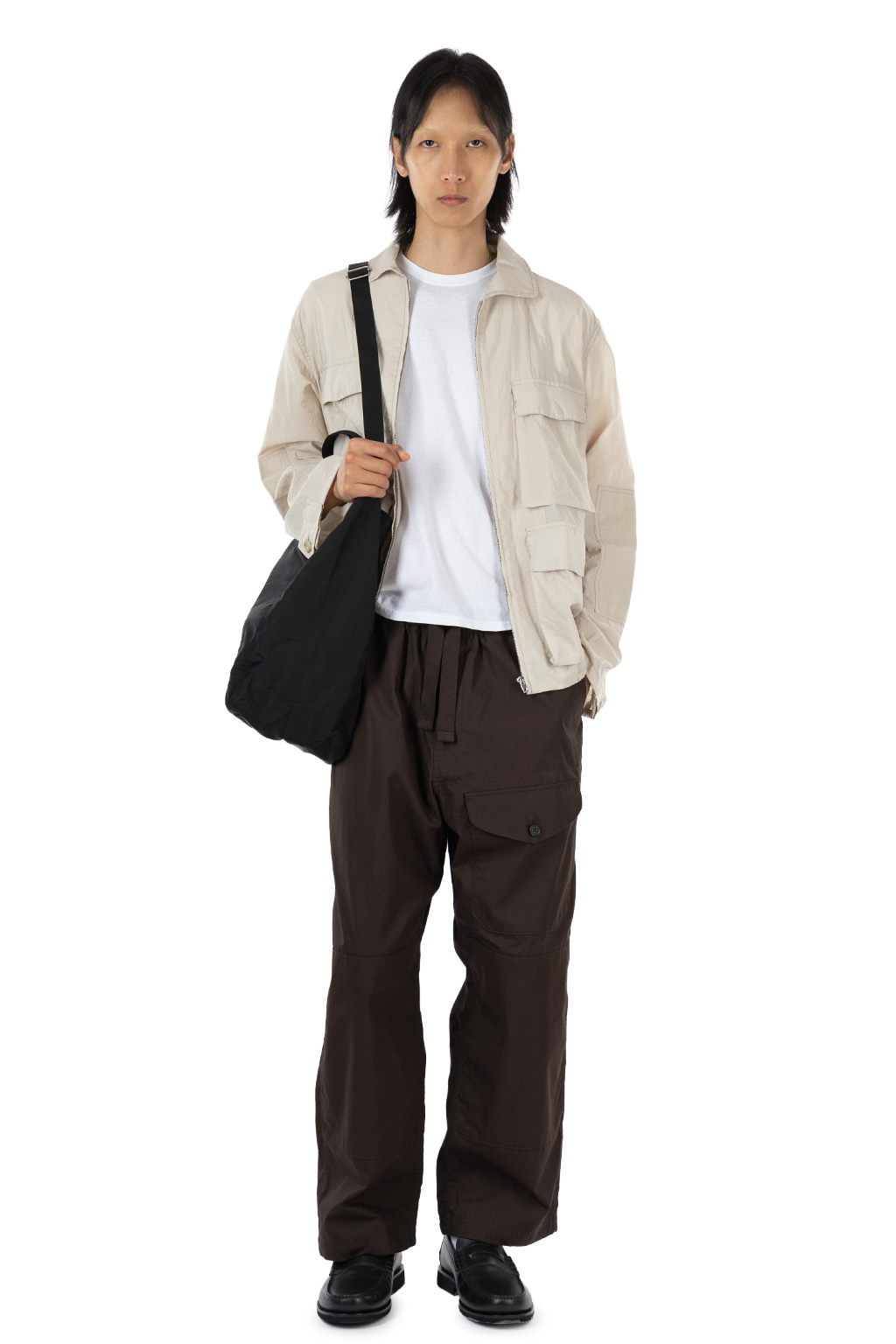 Comme Des Garcons Homme - Cotton Nylon Gro Grain Tote Bag - Black