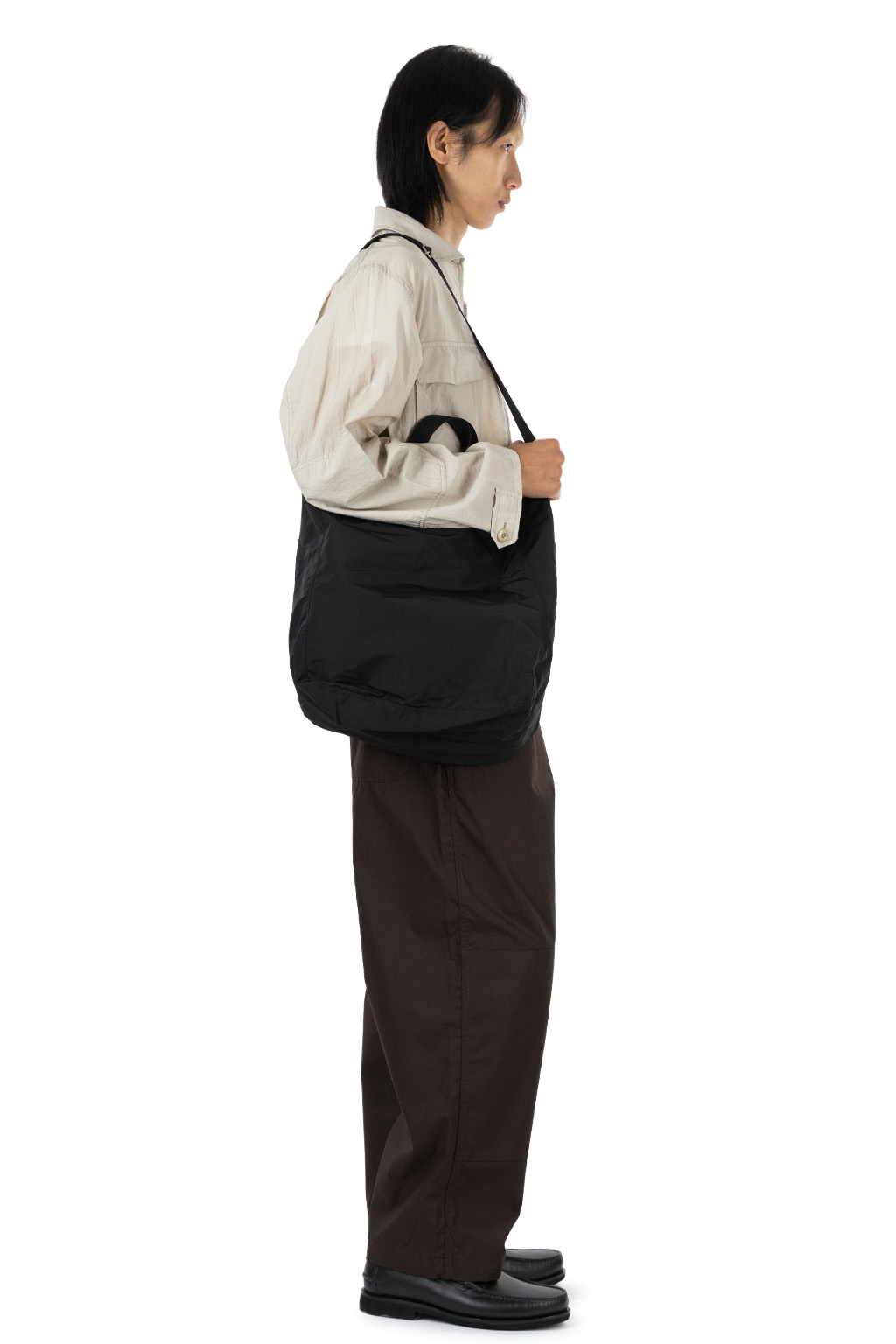 Comme Des Garcons Homme - Cotton Nylon Gro Grain Tote Bag - Black