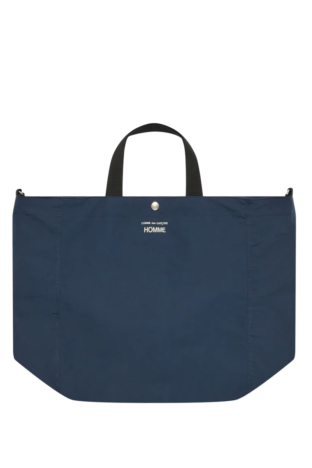 Comme Des Garcons Homme - Cotton Nylon Gros Grain Tote Bag - Navy