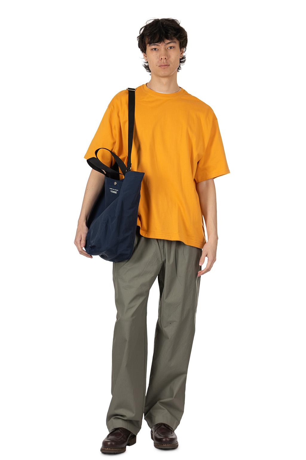 Comme Des Garcons Homme - Cotton Nylon Gros Grain Tote Bag - Navy