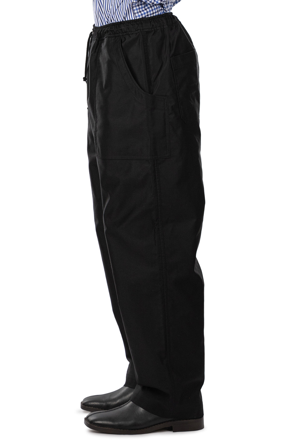 Comme Des Garcons Homme - Cotton Satin Easy Pants - Black