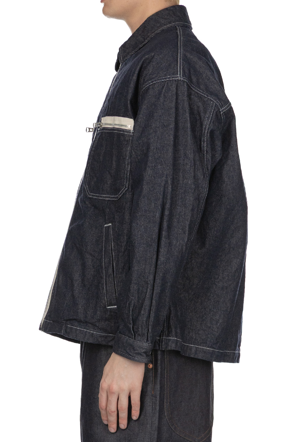Comme Des Garcons Homme - Men's Denim Jacket - Indigo