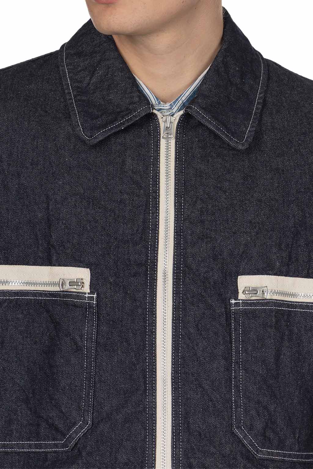 Comme Des Garcons Homme - Men's Denim Jacket - Indigo