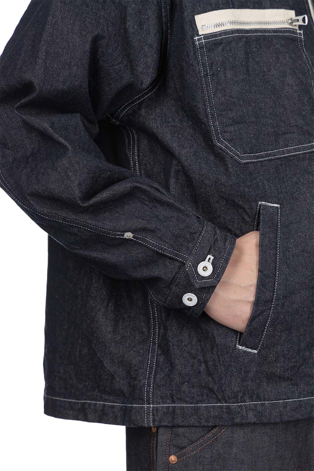 Comme Des Garcons Homme - Men's Denim Jacket - Indigo