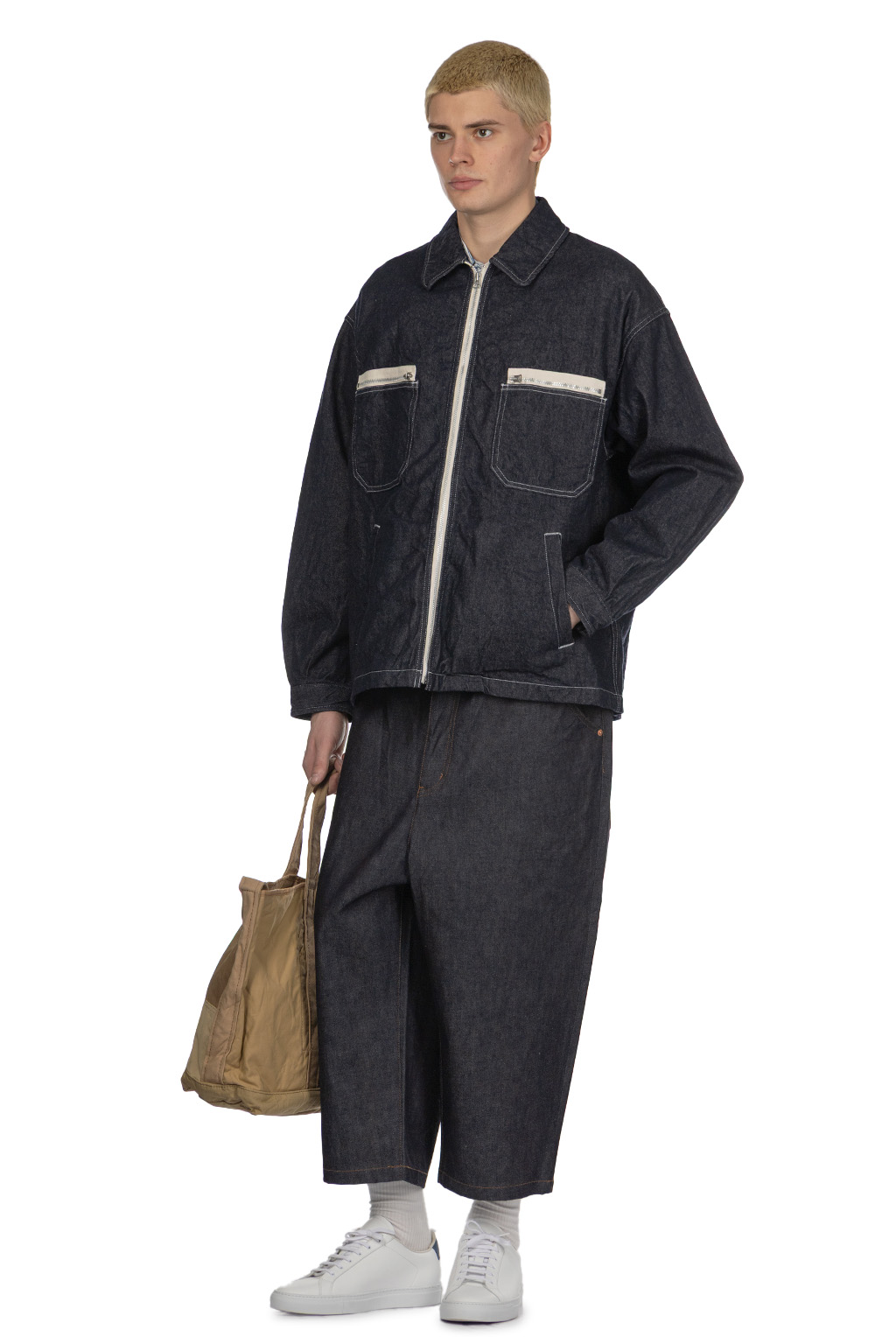 Comme Des Garcons Homme - Men's Denim Jacket - Indigo