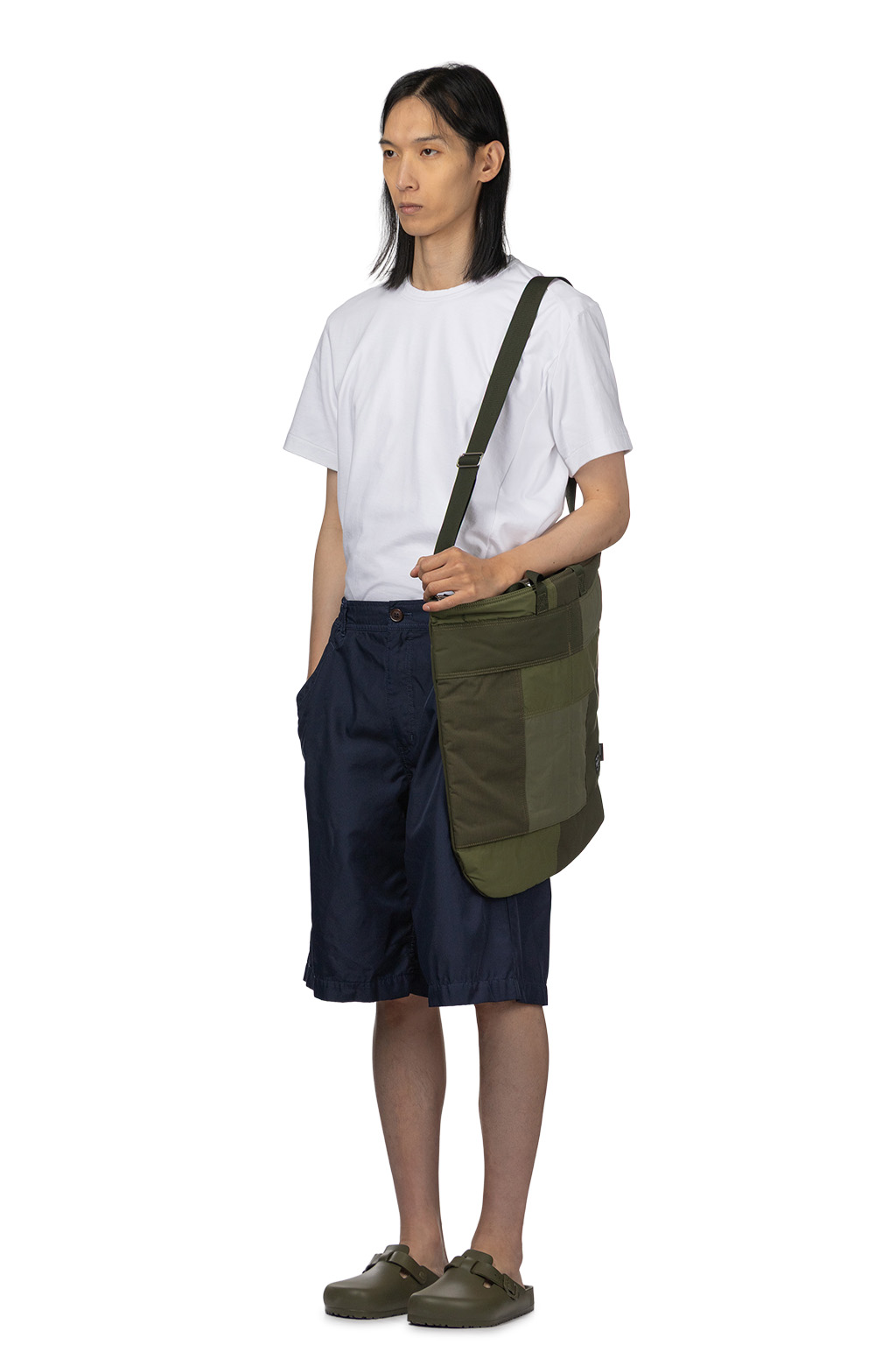 Comme Des Garcons Homme Deux - Denim Style Short - Navy