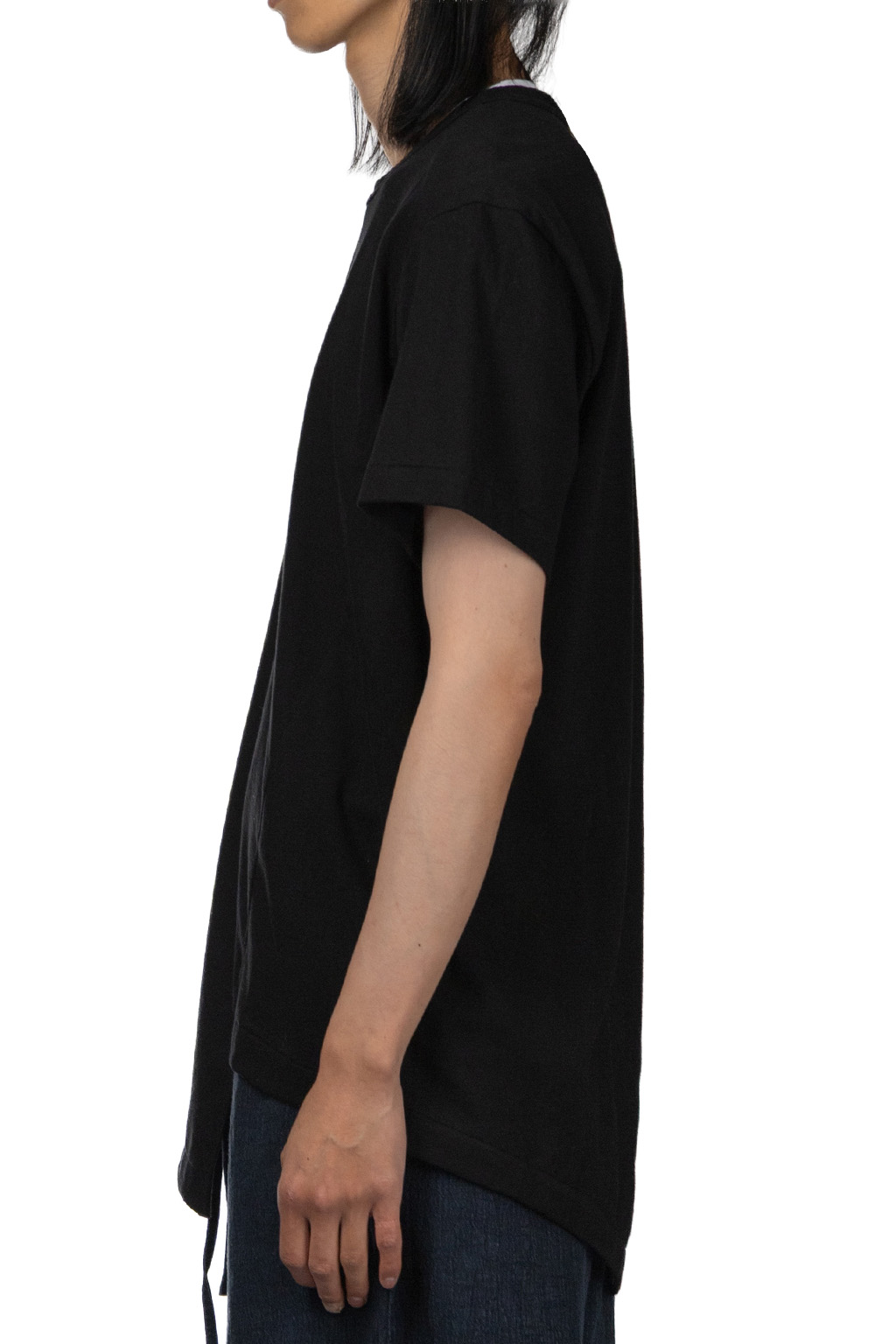 Comme Des Garcons Homme Deux - Irrangle T-Shirt with logo - Black