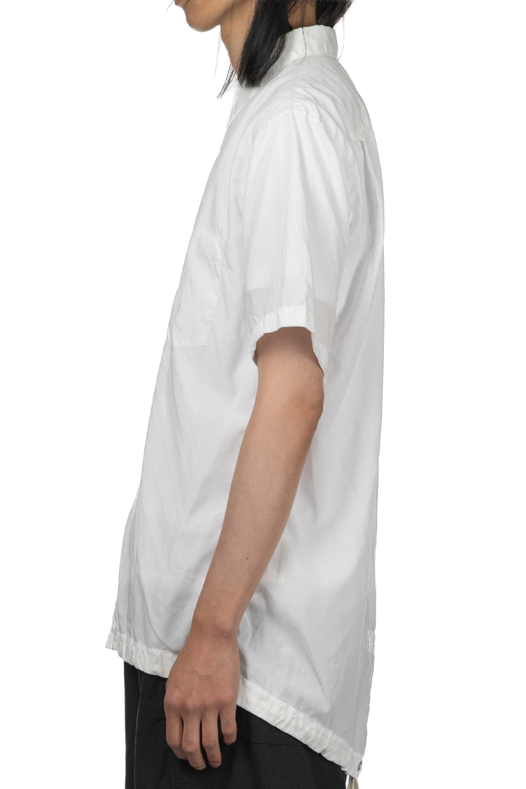 Comme Des Garcons Homme Deux - Short Sleeve Button-Up Shirt - White