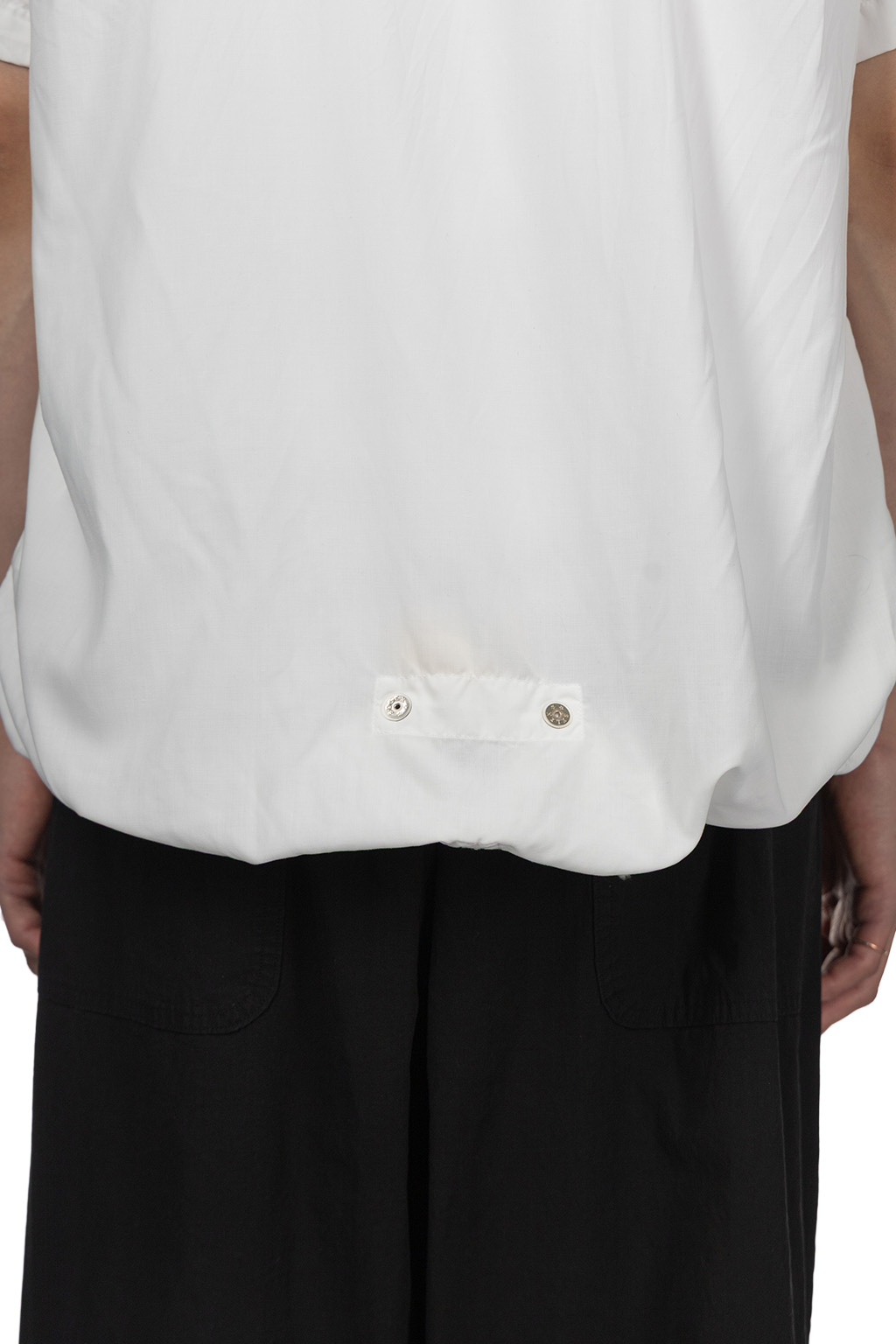 Comme Des Garcons Homme Deux - Short Sleeve Button-Up Shirt - White