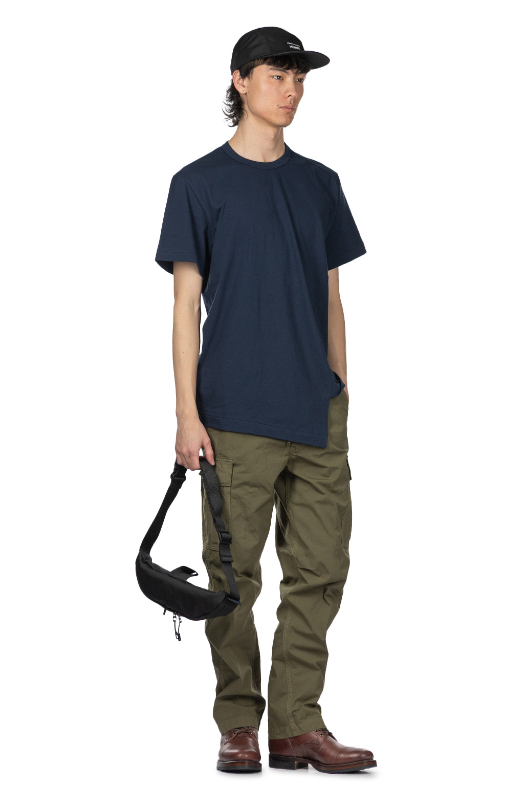 Comme Des Garcons Homme - Comme des Garçons Homme Logo Waist Bag - Black