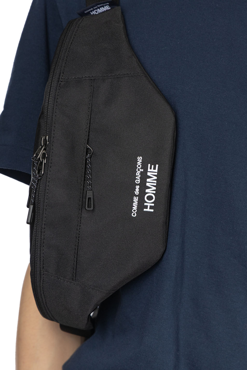 Comme Des Garcons Homme - Comme des Garçons Homme Logo Waist Bag - Black