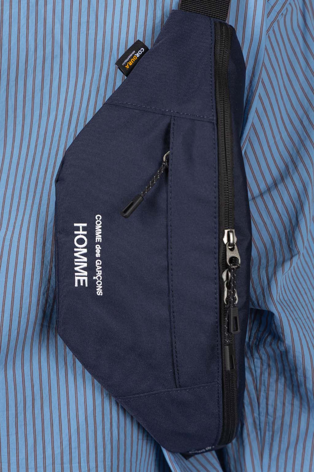Comme Des Garcons Homme - Comme des Garçons Homme Logo Waist Bag - Navy