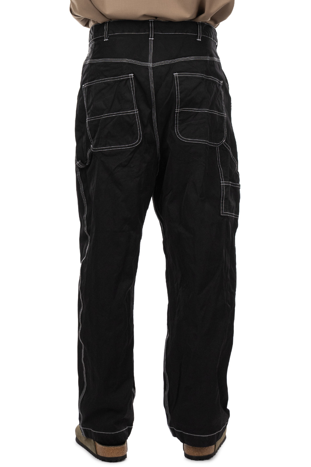 Comme Des Garcons Homme - Nylon Spun Twill Pants - Black